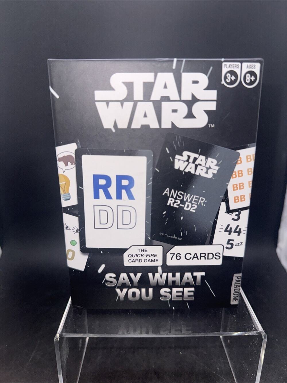STAR WARS Card Game Say What You See Paladone New